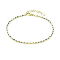 Bracciale Brand Uomo Tennis Uomo in Acciaio Zircone 14BR048NG-L - 14BR048NG-L